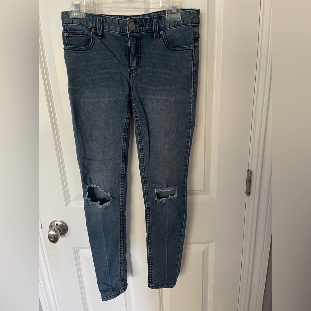 Free People | Blue Denim | Soft / Stretch | Leggings Fit Underneath